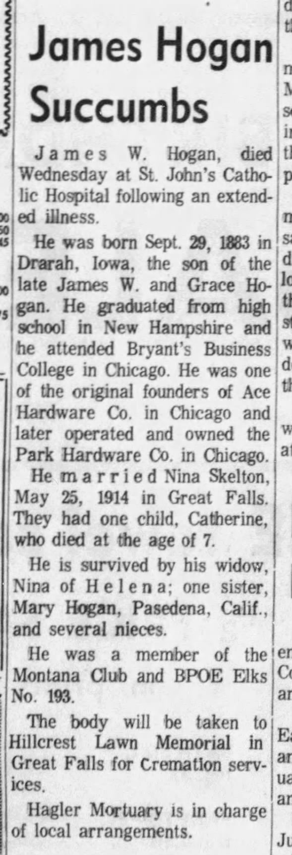Clipping from The Independent-Record
